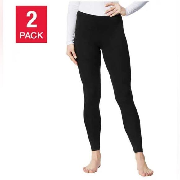 32 Degrees Women's Heat Base Layer Pants 2 pack Size Large NWT - Picture 4 of 6